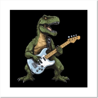 T-REX ROCK Posters and Art